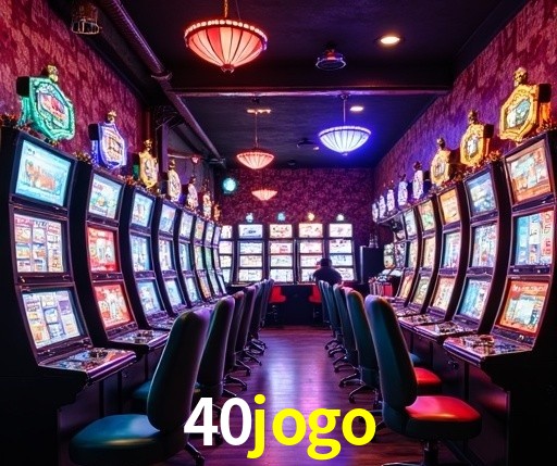 Interface moderna da plataforma 40jogo